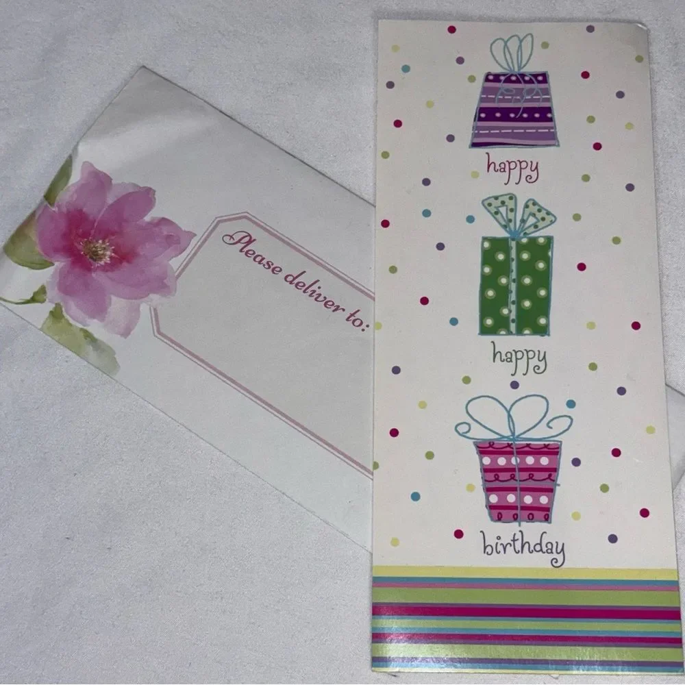 4 Assorted Greeting Card Bundle - Floral, Birthday, Holiday & Animal Designs
